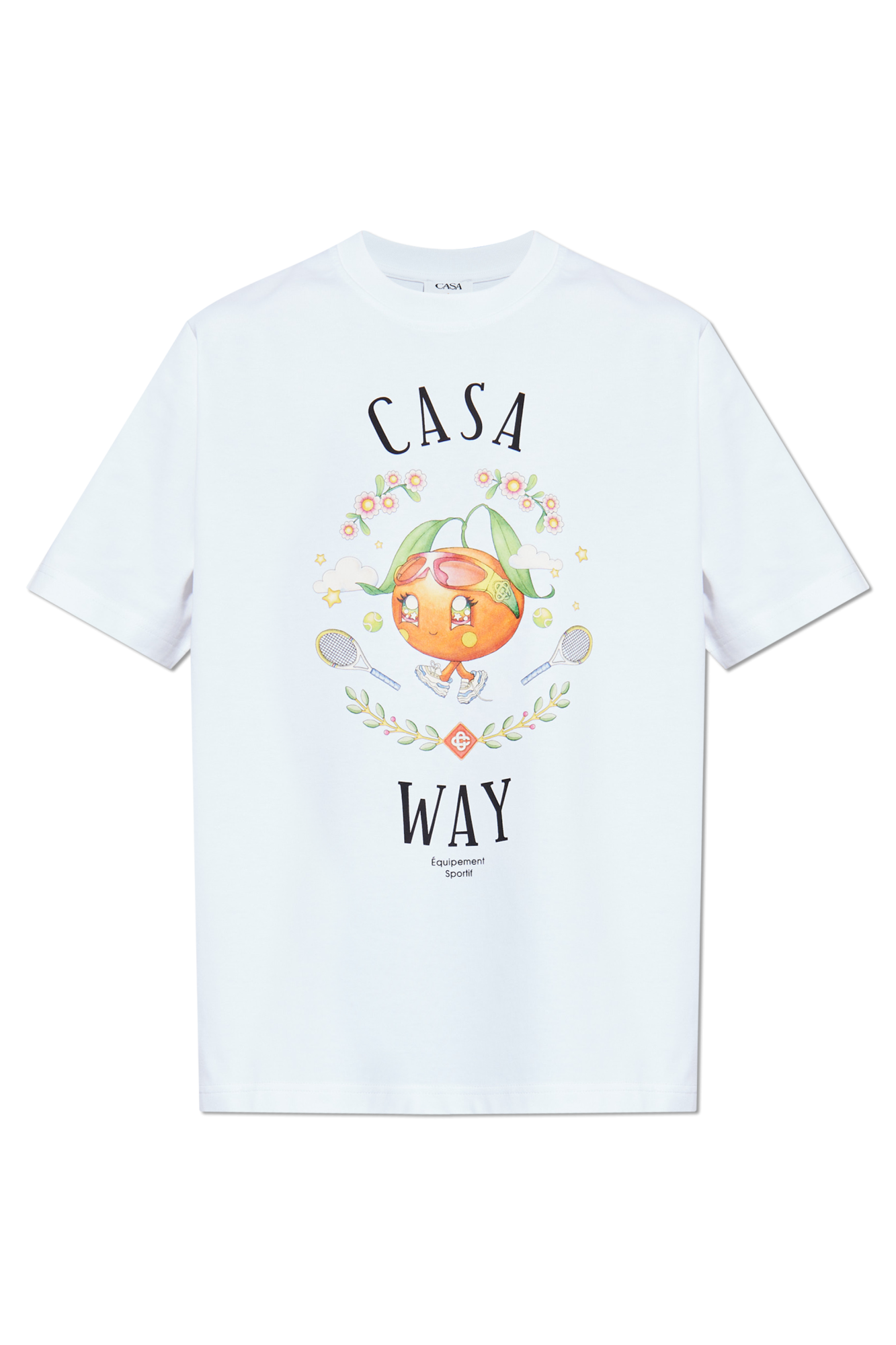 Tシャツ・カットソー Casablanca SS25 (U WPS25 SH 003 08PHYSICALTENNISICON) Casa Way Skate Silk Shorts | Casablanca Paris